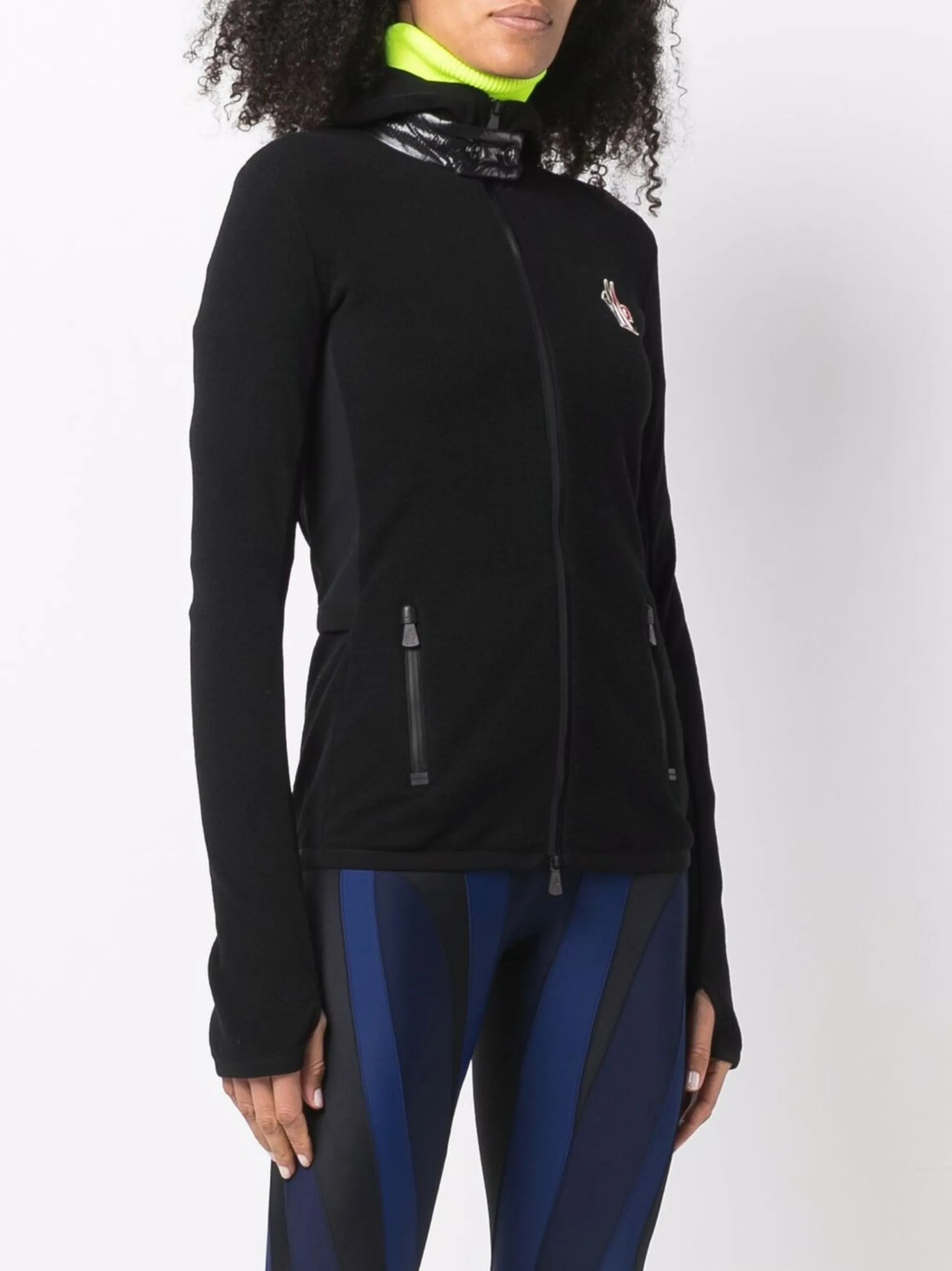 Moncler Grenoble Zip-front Knitted Cardigan - 3