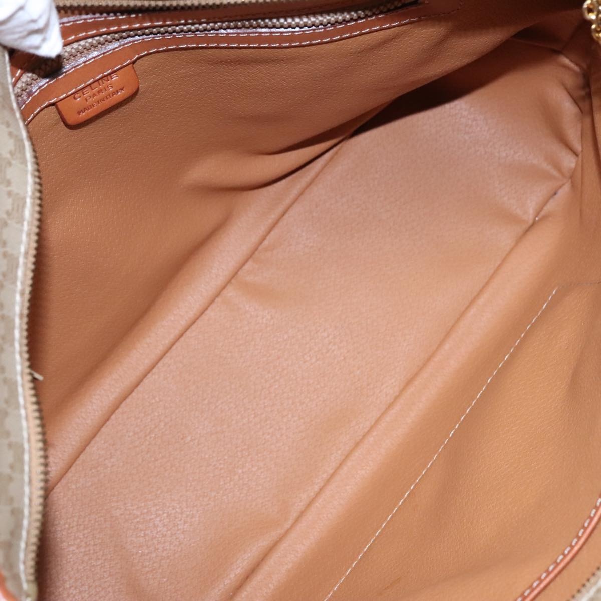 CELINE Macadam Canvas Tote Bag Beige Gold - 11