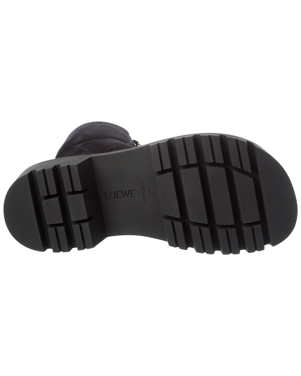 Loewe Sierra Suede Combat Boot - 4