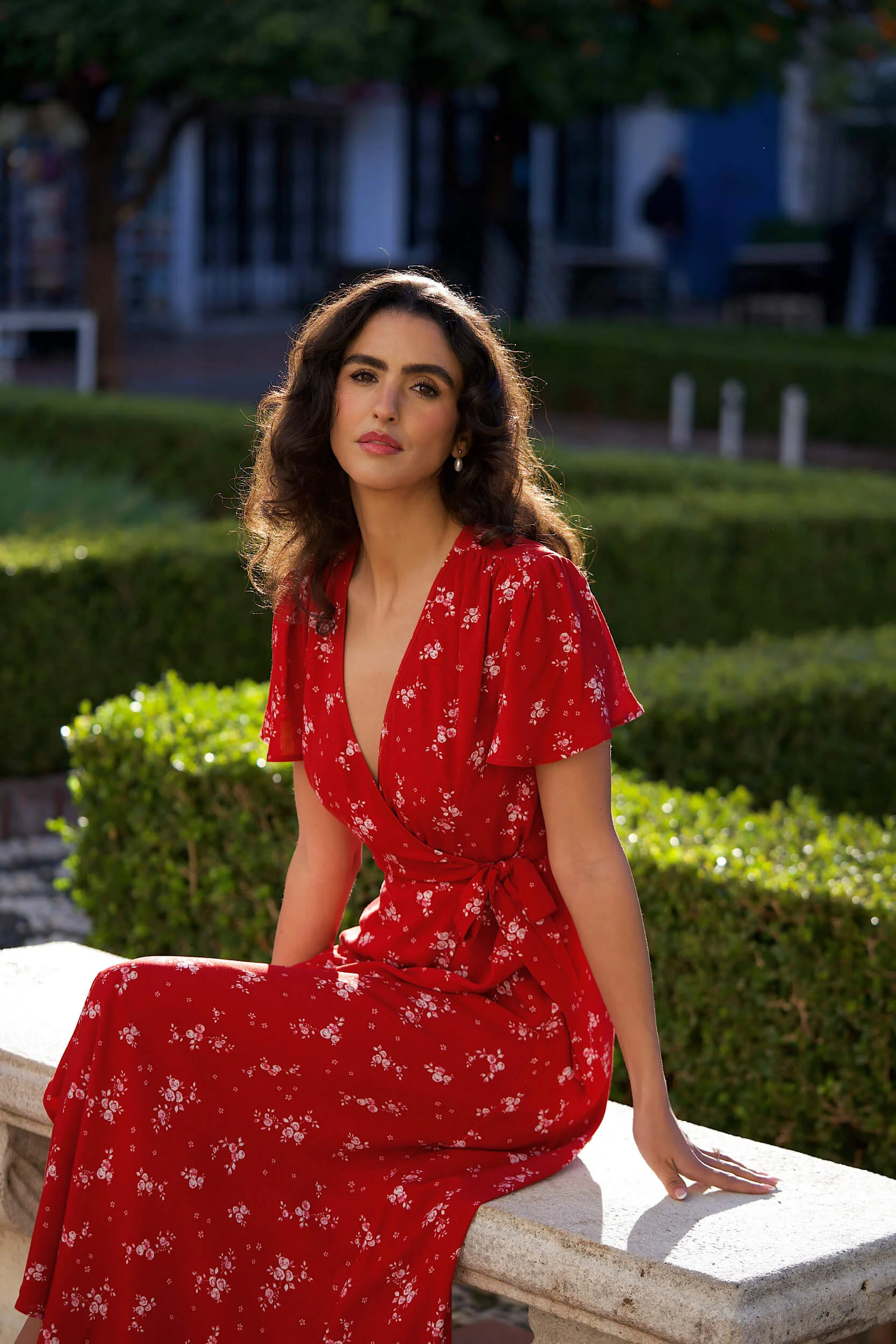 Arlette Wrap Dress - 1