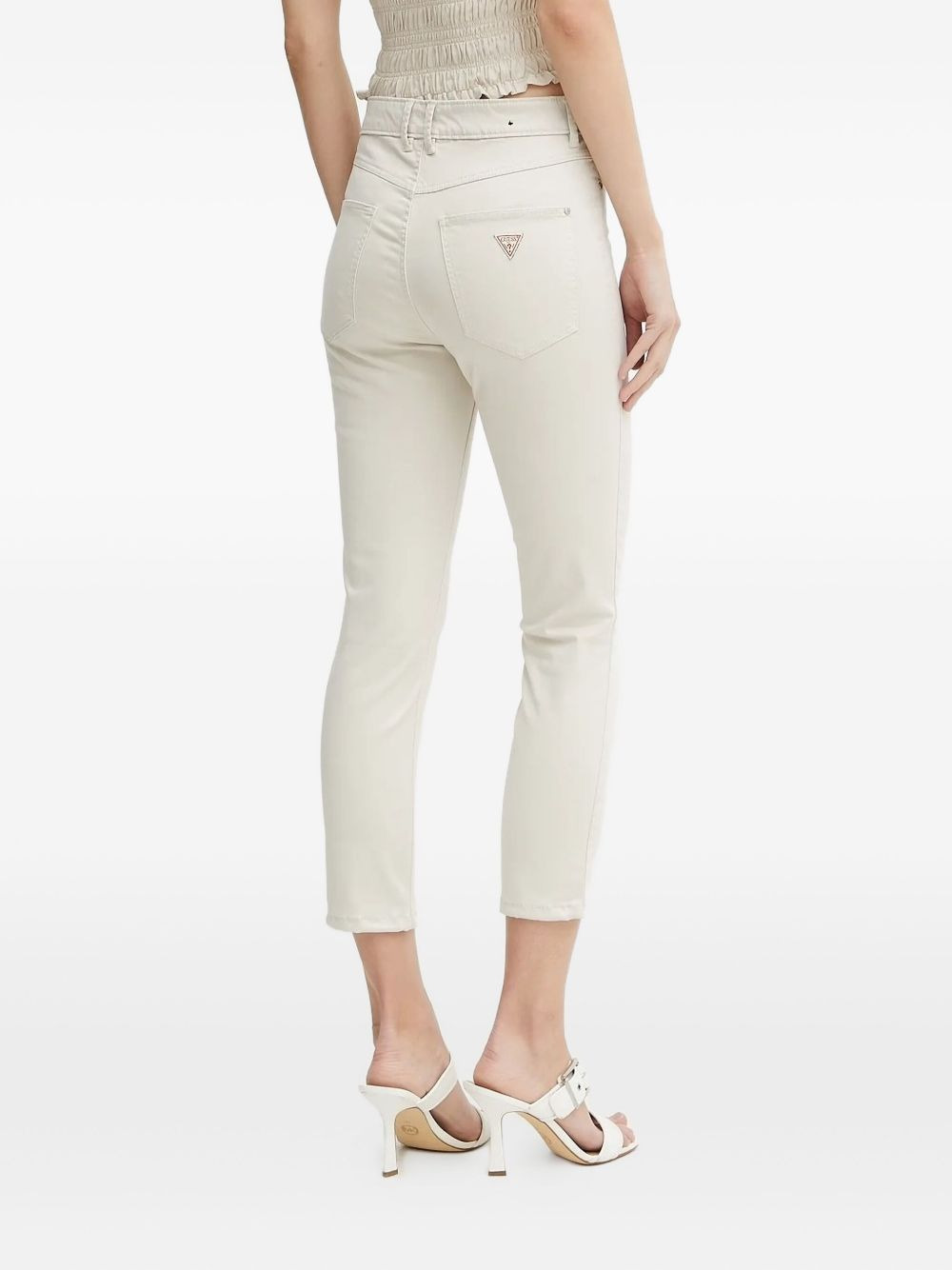 floral-print jeans - 2