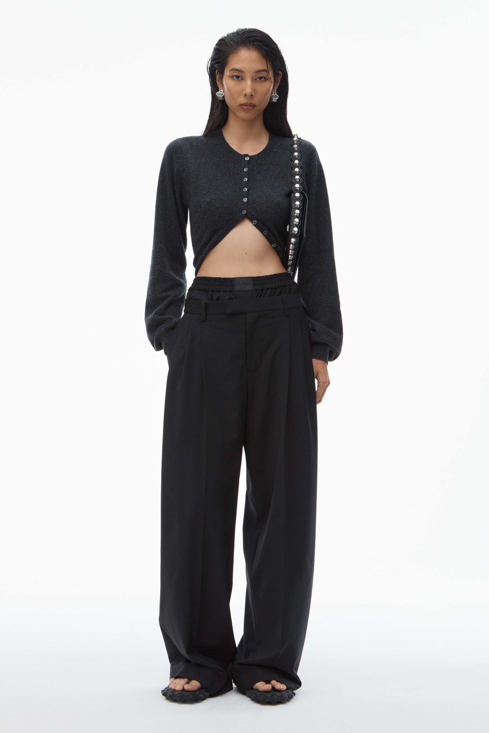 Pre-Styled Boxer Pleated Trouser - 2