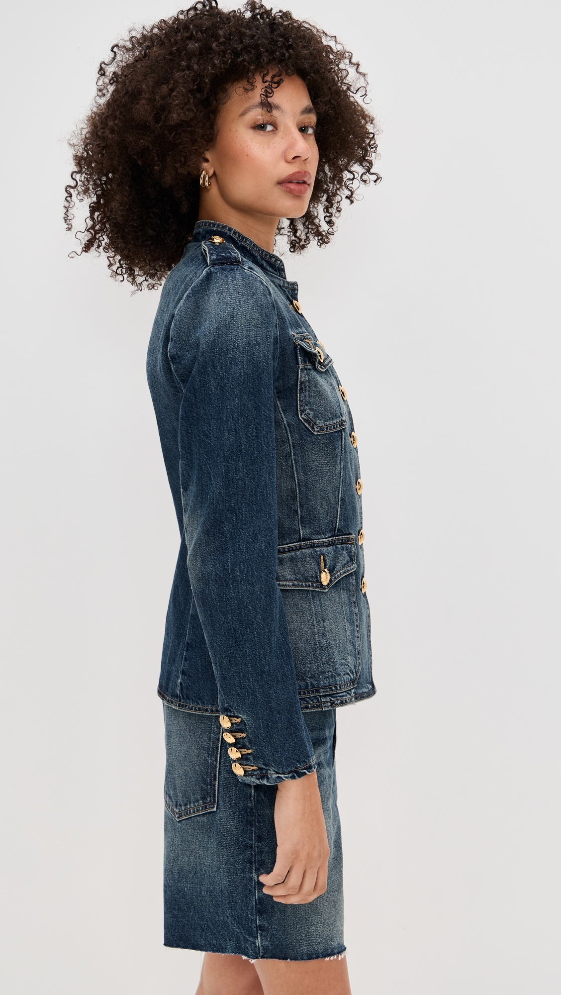 Geraldine Denim Jacket - 5