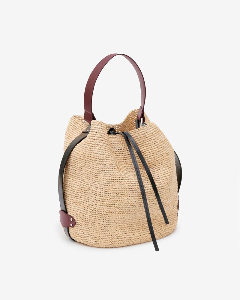 BAYIA RAFFIA BUCKET BAG - 5