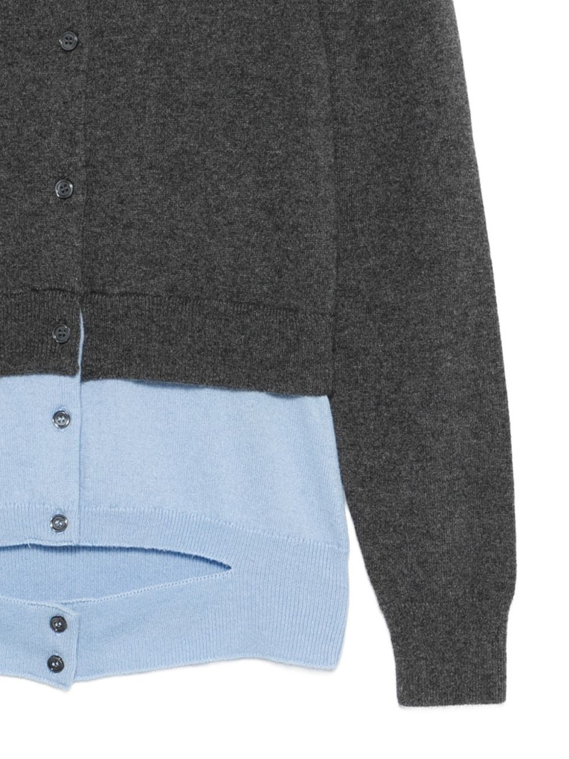 puff-sleeve cardigan 3
