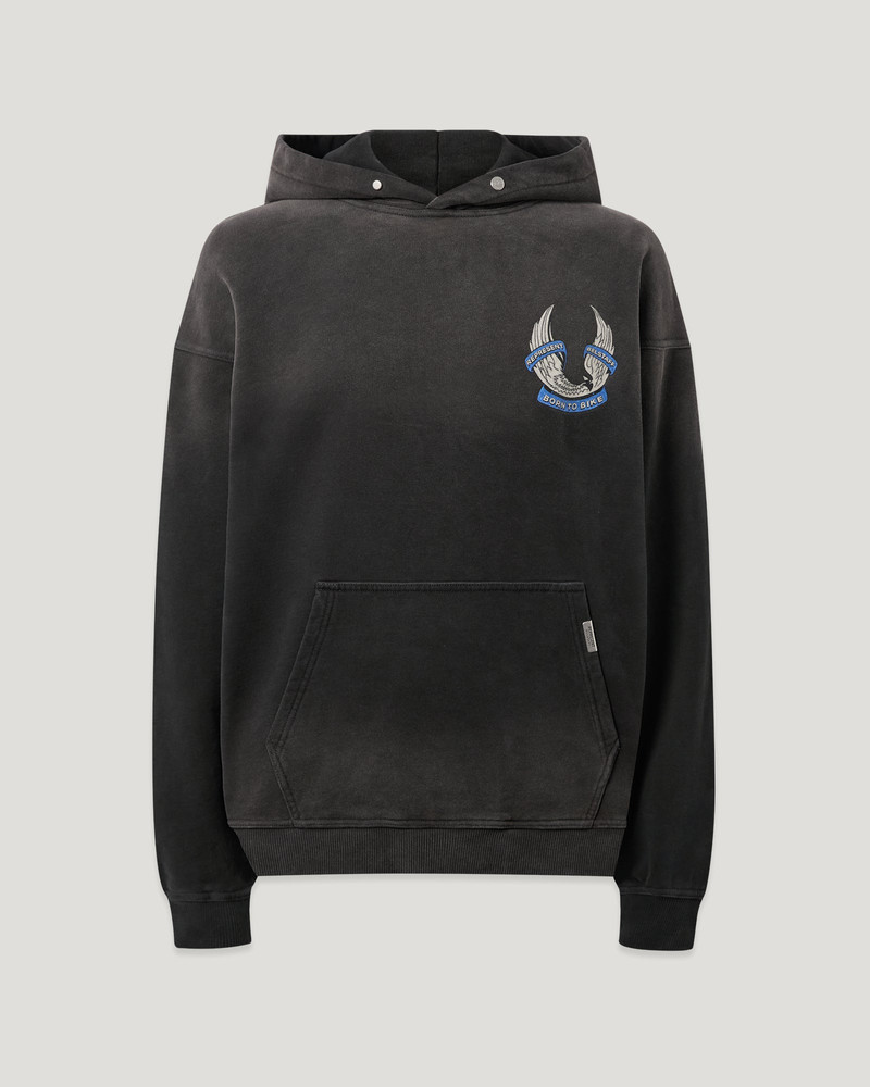 BELSTAFF X REPRESENT BORN TO BIKE HOODIE 1