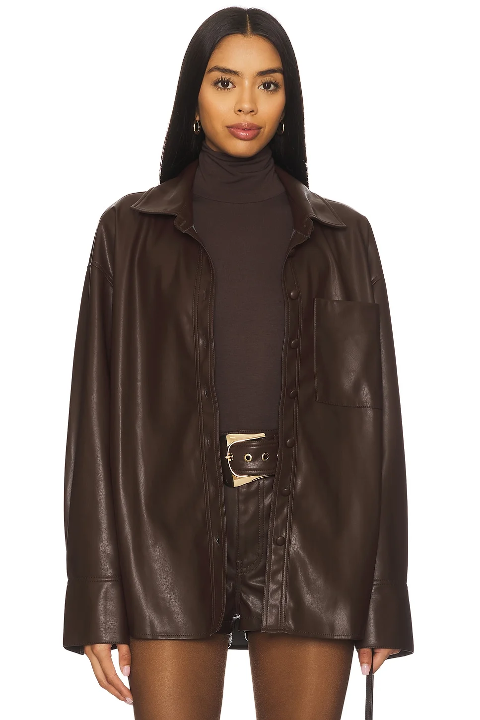 x REVOLVE Lincoln Shirt Jacket - 1