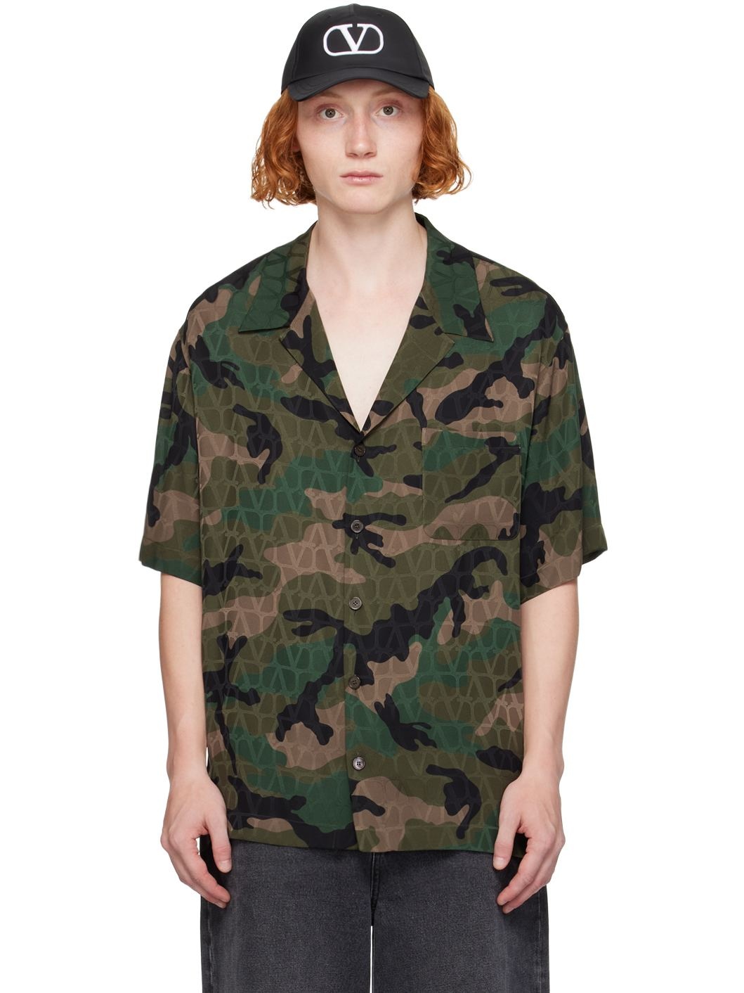 Green Camouflage Shirt - 1