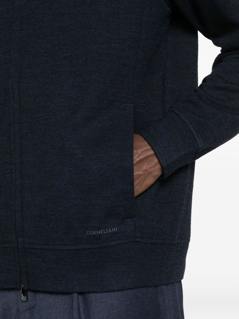 zip-front knitted cardigan 5