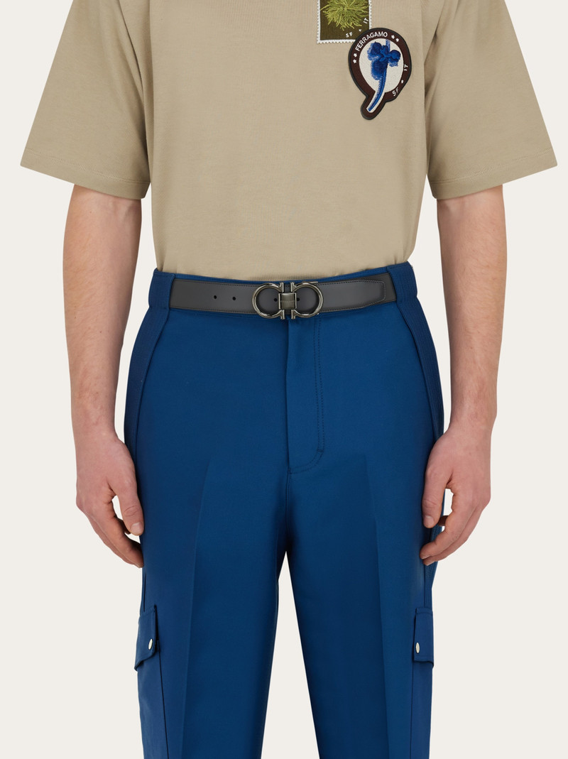 Reversible and adjustable Gancini belt 4