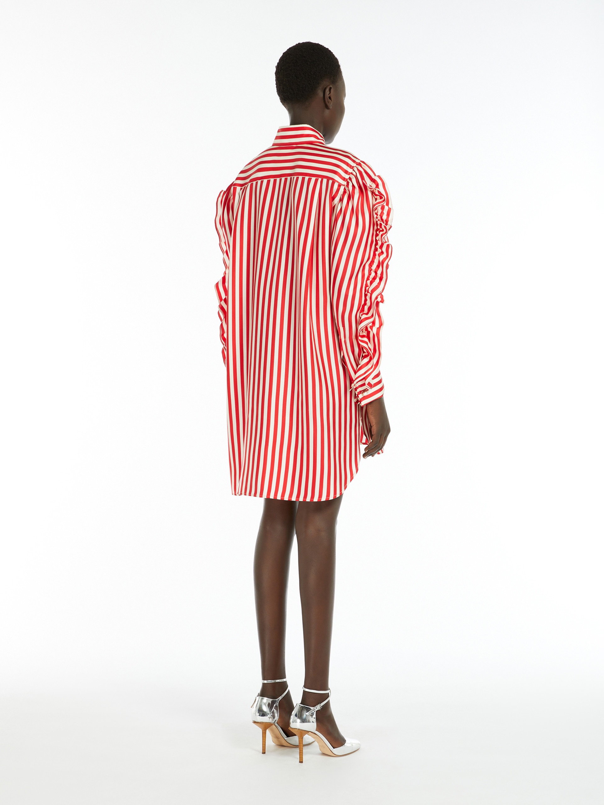 MANNA Silk shirt dress - 4
