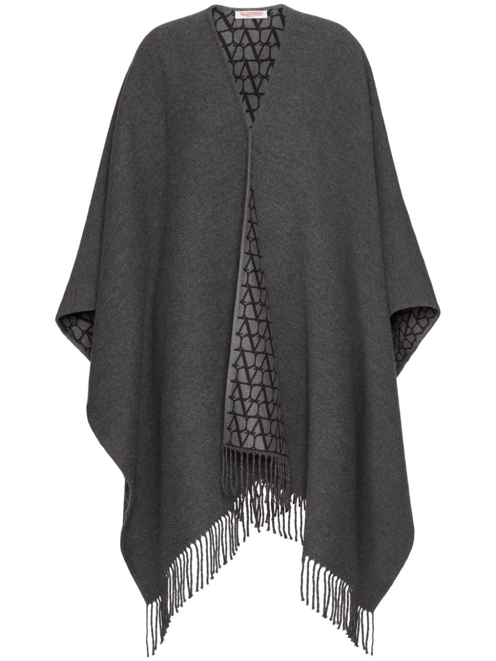fringe detail scarf - 1