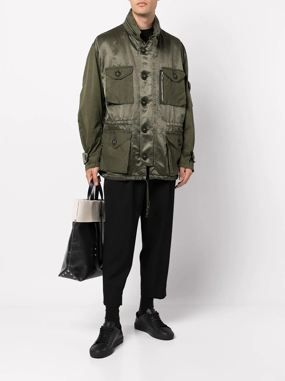 multi-pocket utility jacket - 2