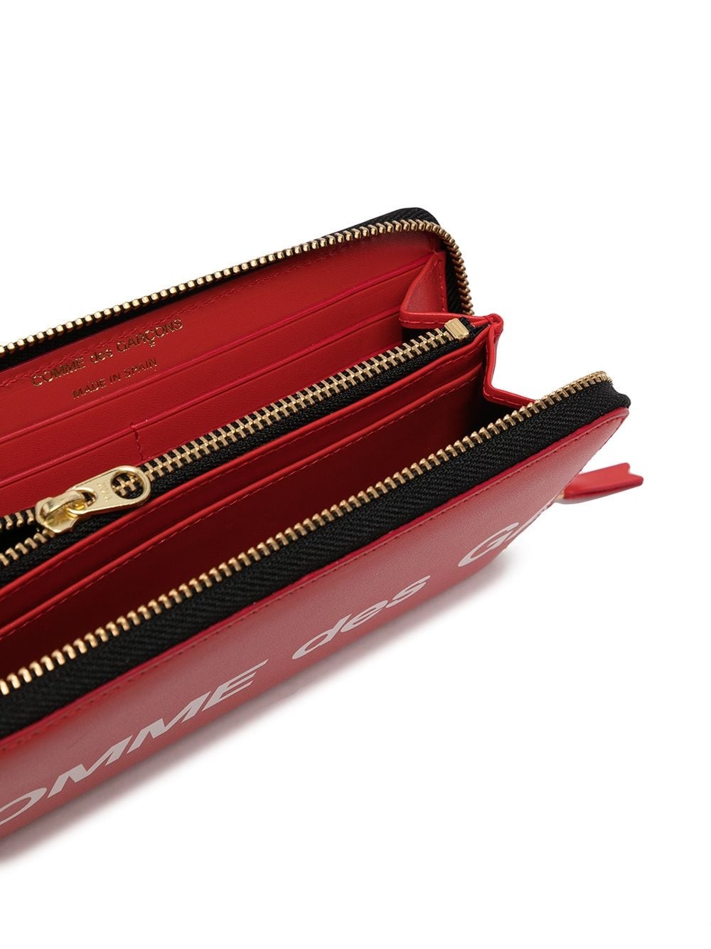 Huge Logo long leather wallet - 3