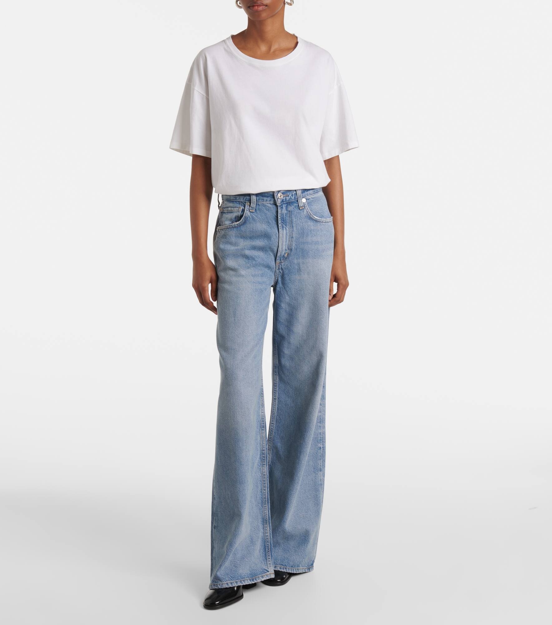 Paloma mid-rise wide-leg jeans - 6