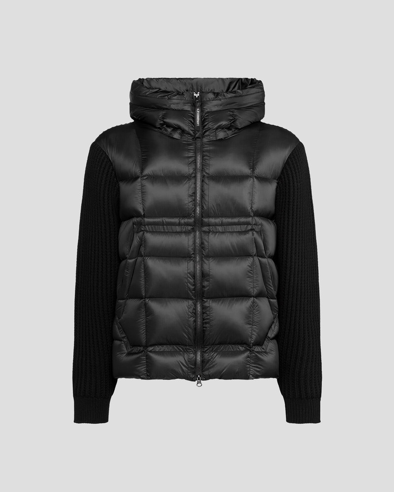 Merino/Nylon Mixed Goggle Knit 1