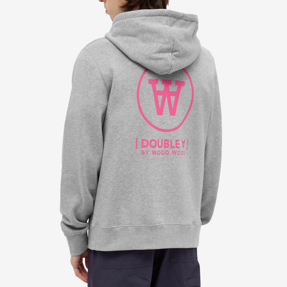 Wood Wood Aa Ian Logo Popover Hoody - 5