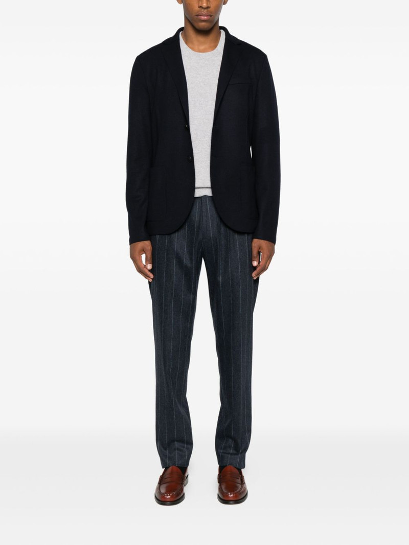 Harris Wharf London single-breasted wool blazer outlook