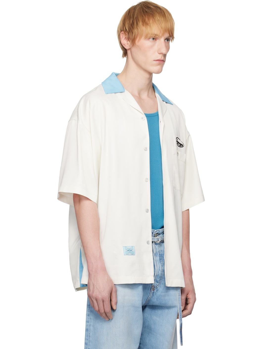 Off-White Embroidered Shirt - 2