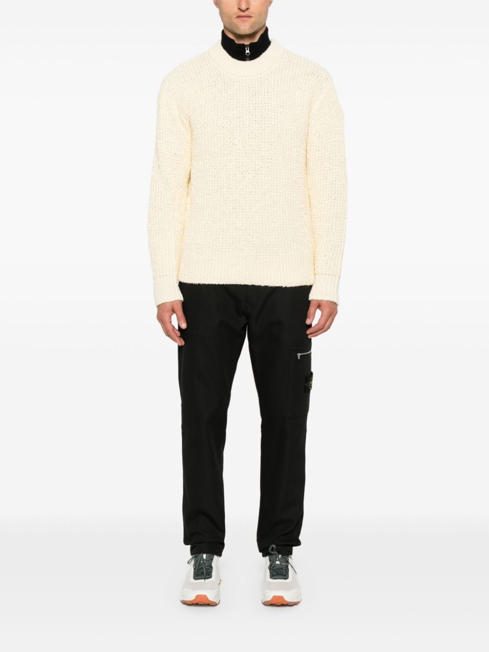 logo-patch sweater - 2
