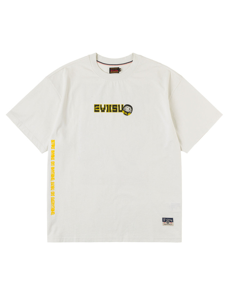EVISU Arcade style Daruma T-shirt outlook