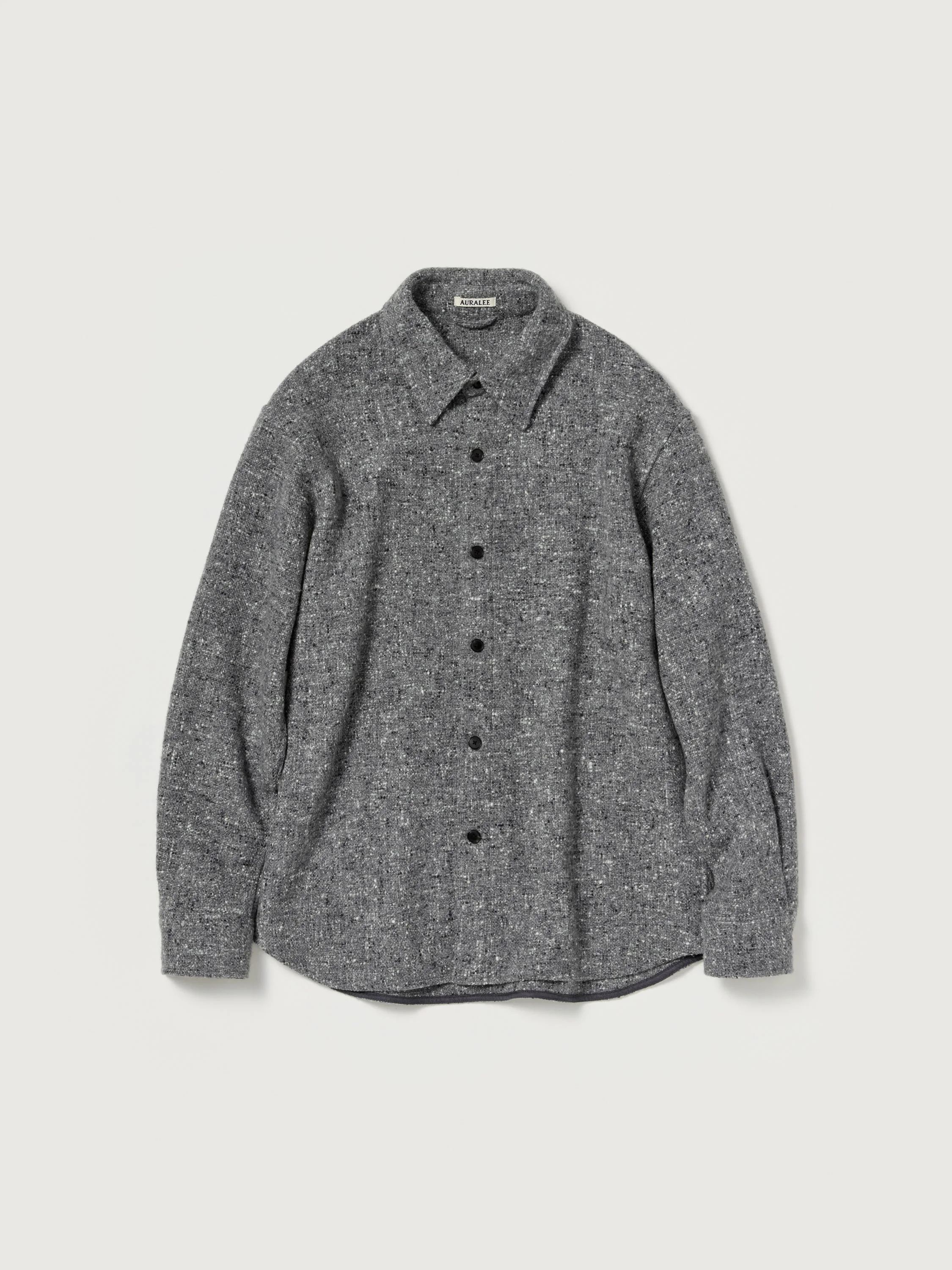 HOMESPUN TWEED SHIRT BLOUSON - 1
