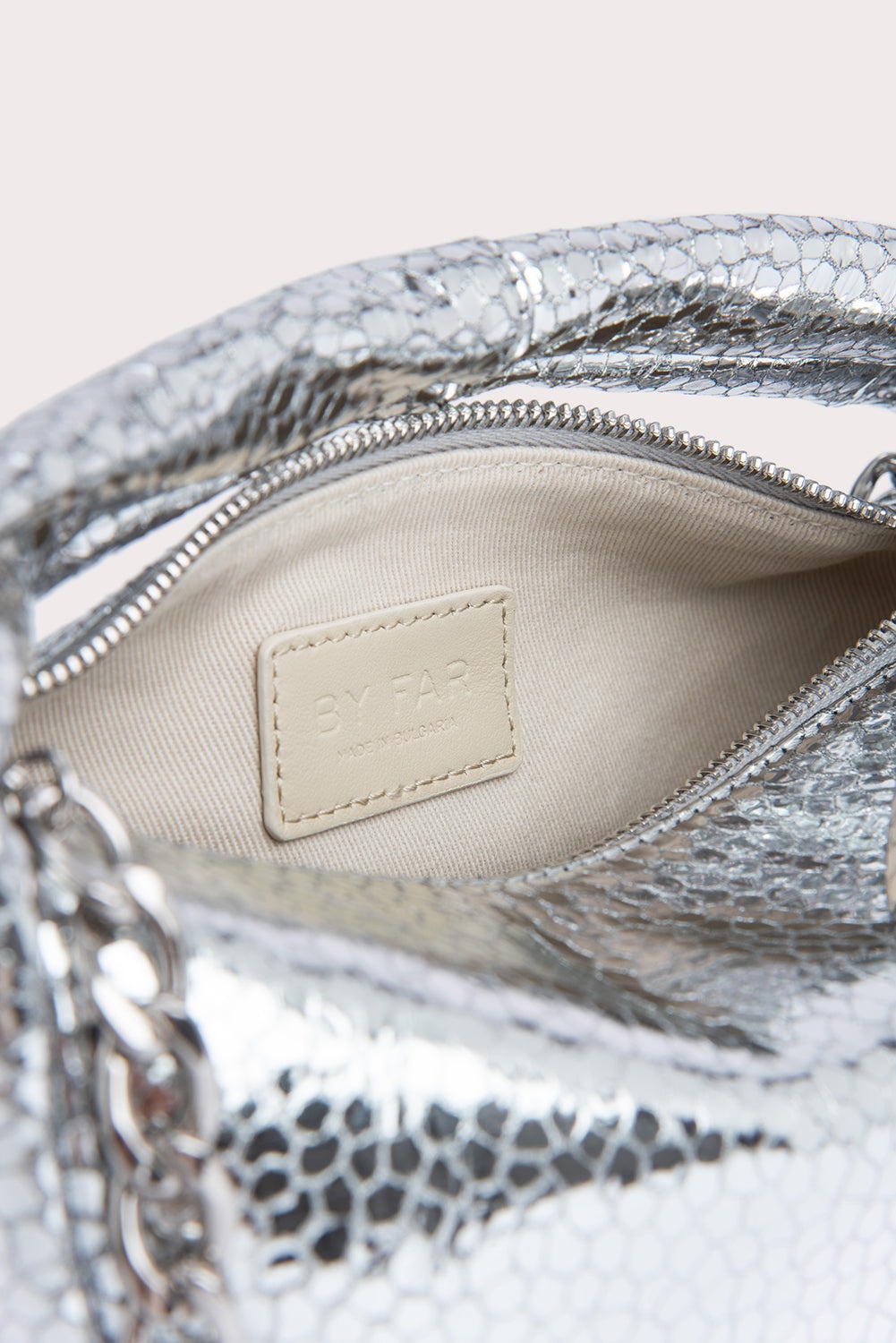 Baby Cush Silver Flagstone Leather - 8