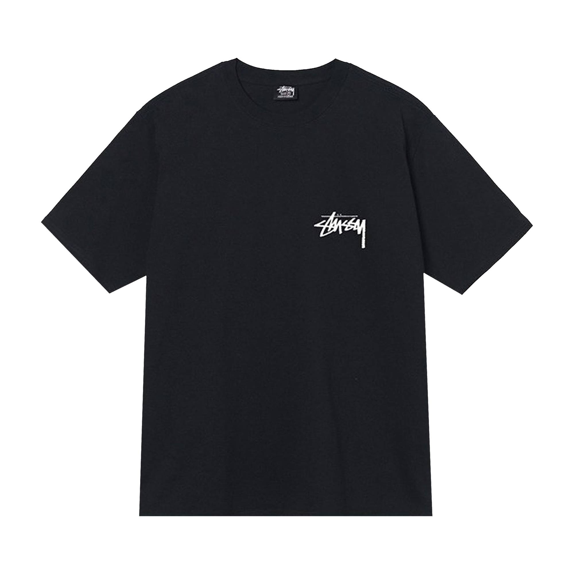 Stussy Fuzzy Dice Tee 'Black' - 1