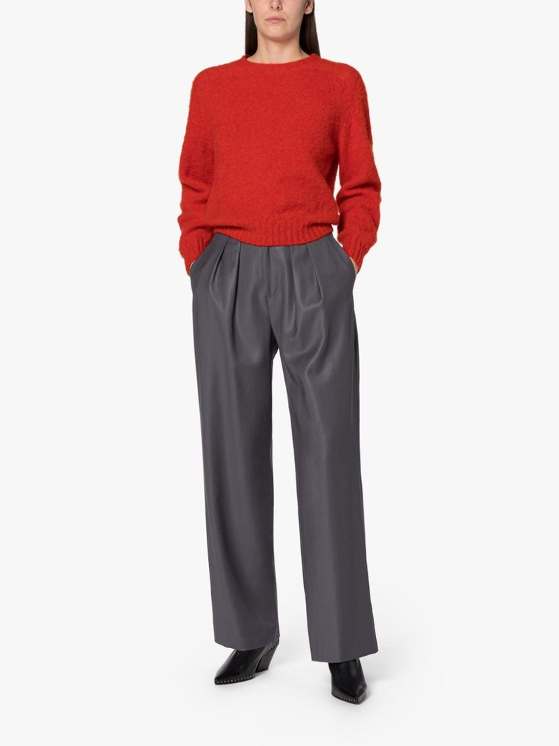 Mackintosh KENNEDI RED WOOL CREWNECK SWEATER outlook