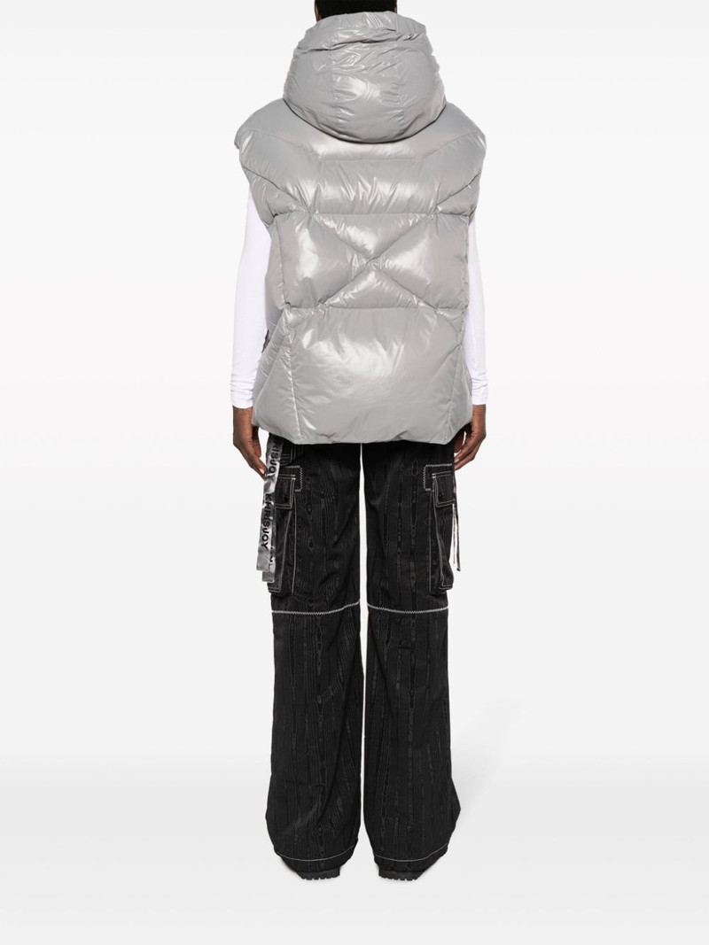 hooded padded gilet 4