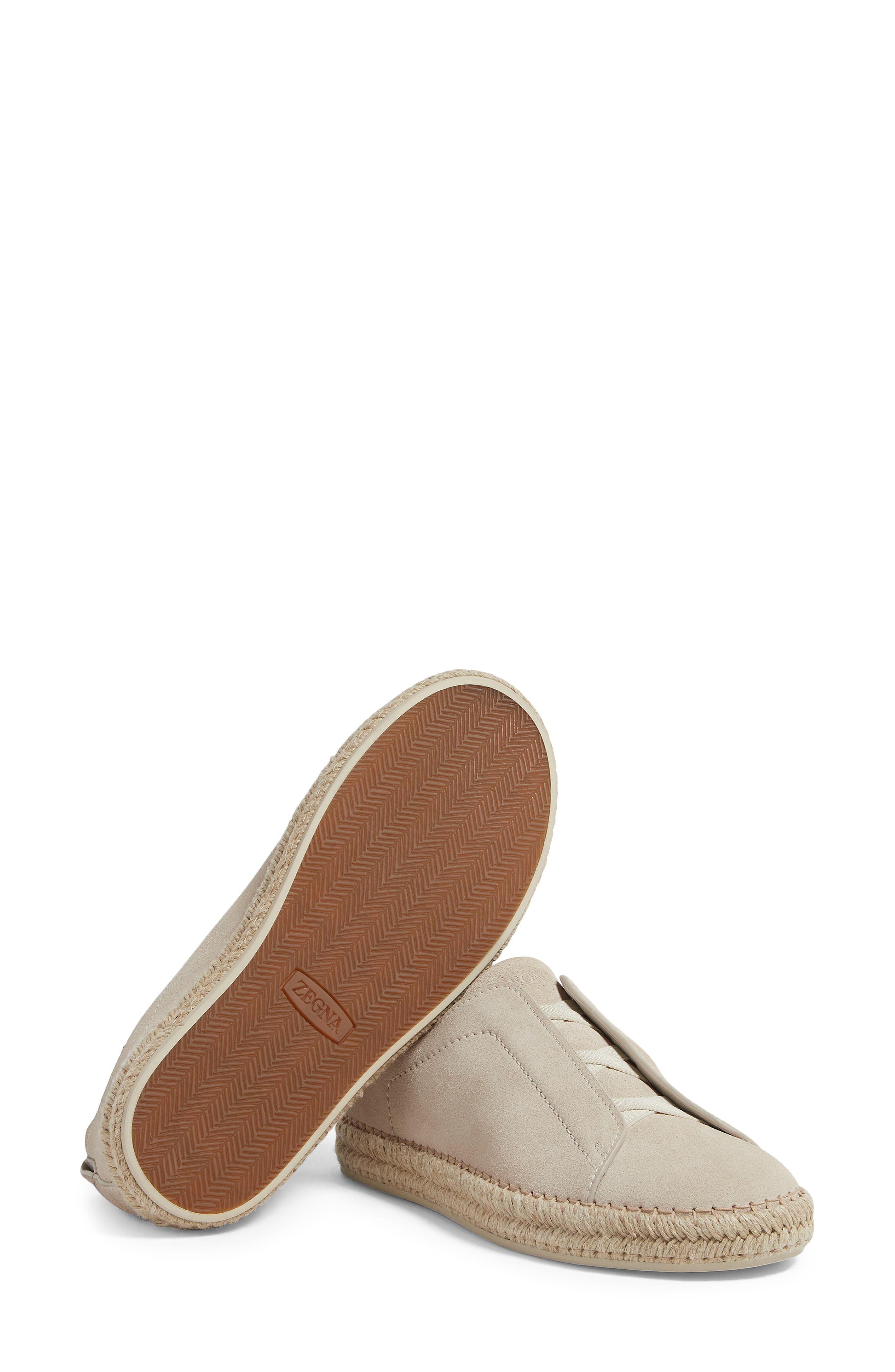 Triple Stitch Espadrille Slip-On Sneaker - 5