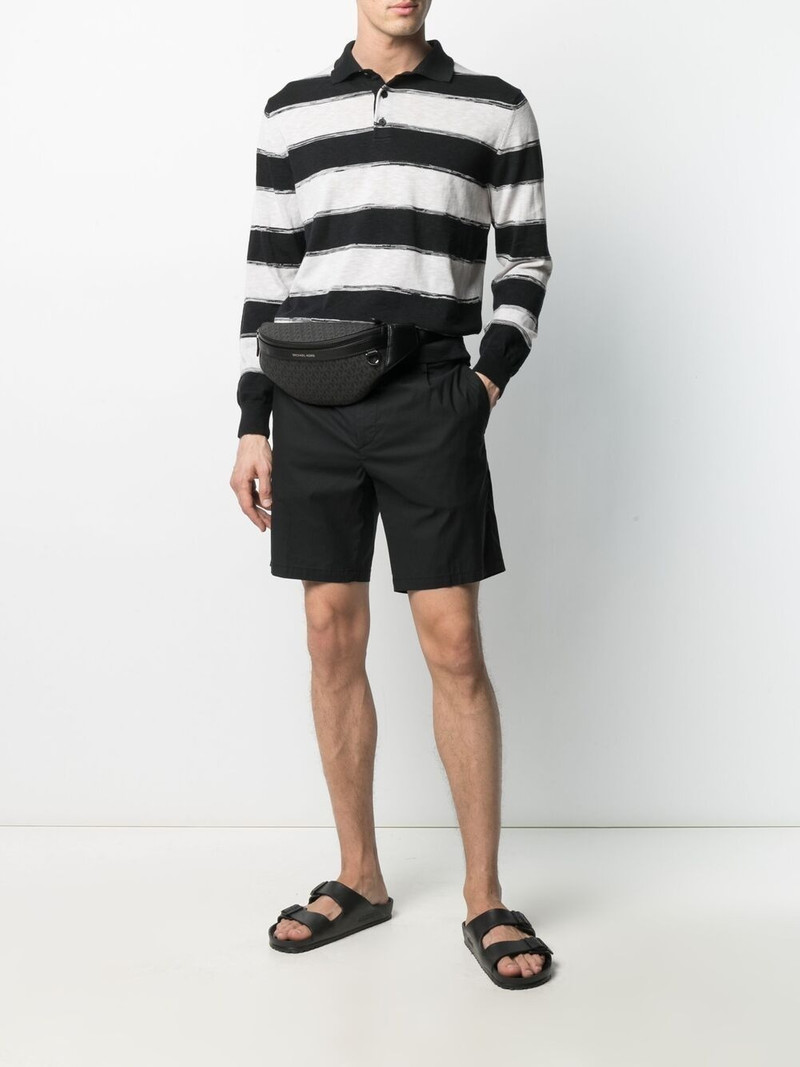 MICHAEL KORS Greyson logo-print belt bag outlook