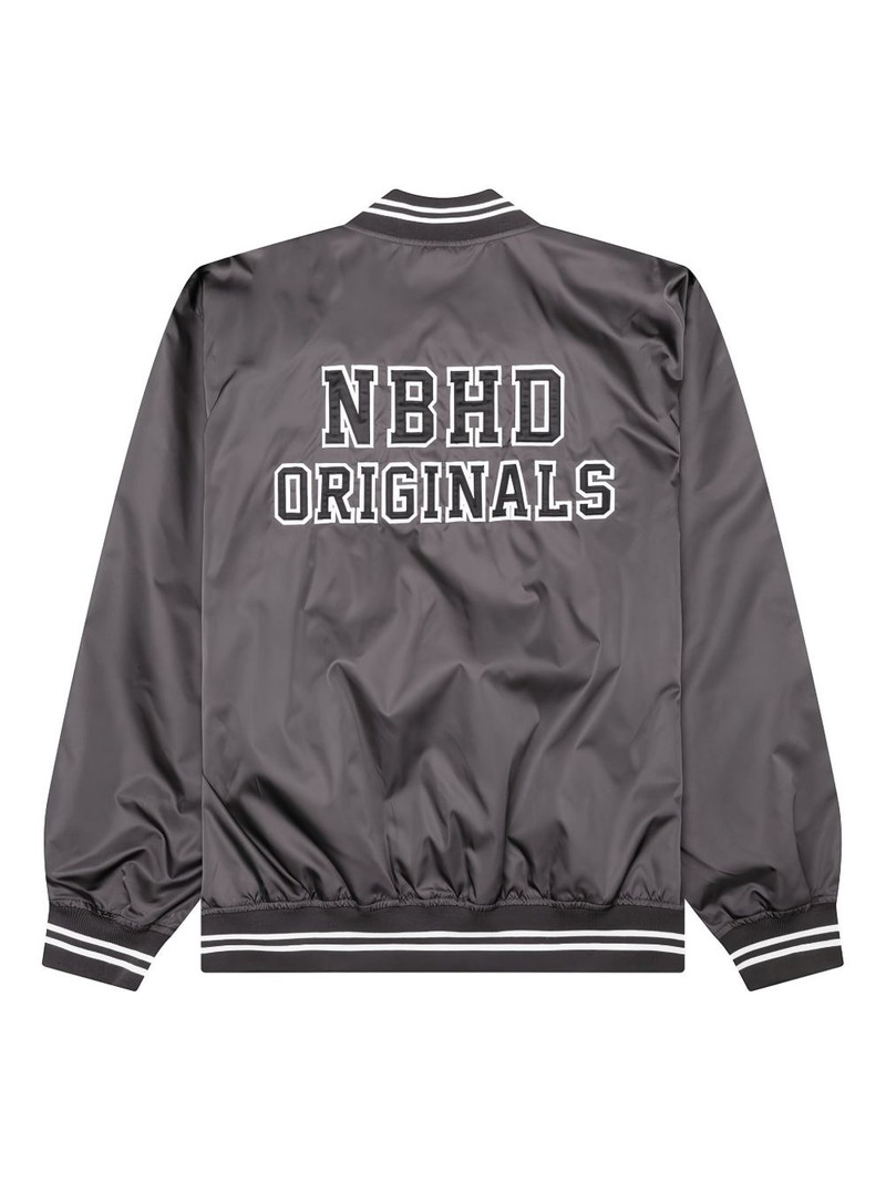 NEIGHBORHOOD appliqué baseball jacket outlook