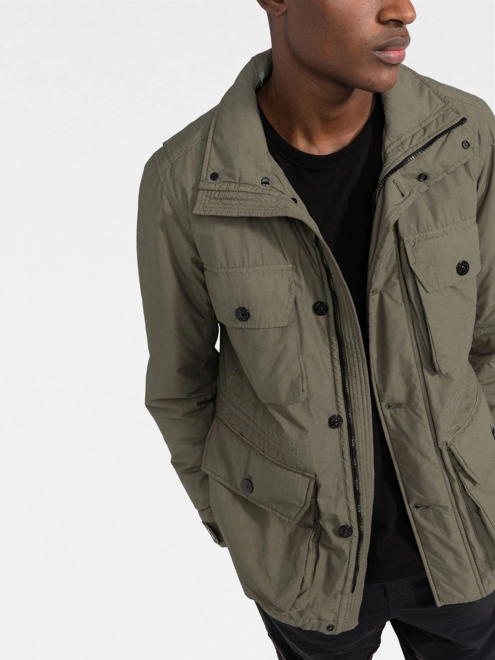 Compass-patch field jacket - 3