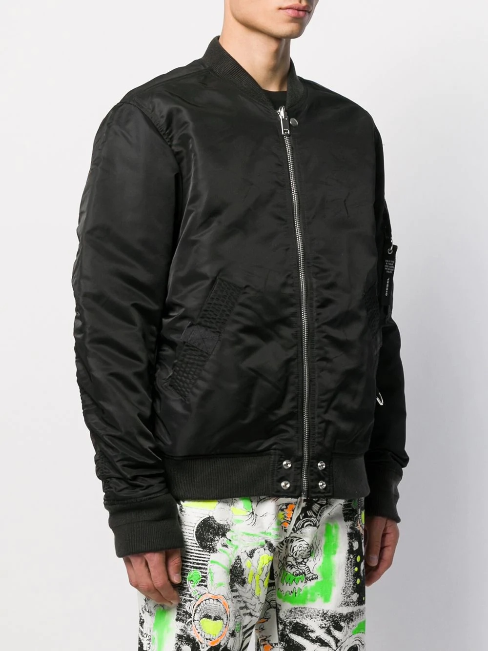 reversible padded bomber jacket - 3