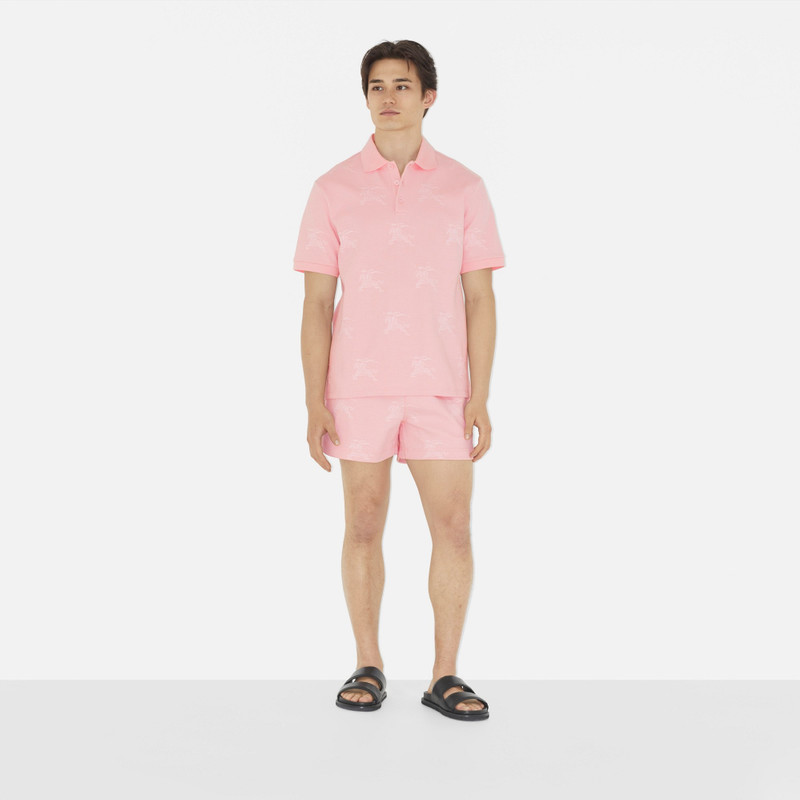 Burberry EKD Technical Cotton Piqué Shorts outlook