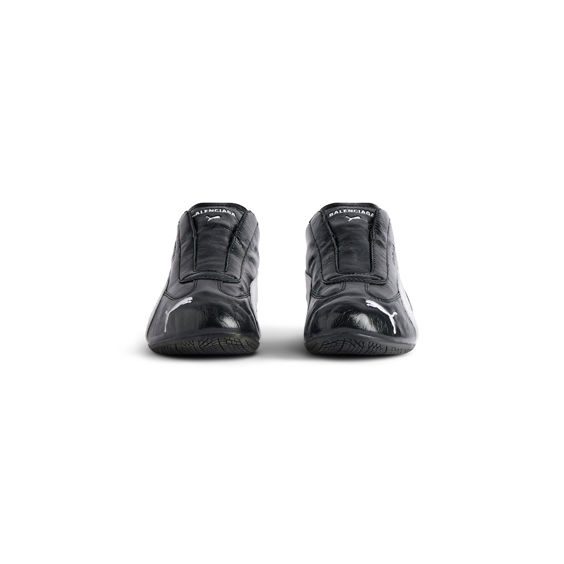 Speedcat Leather Balenciaga in Black/white - 3