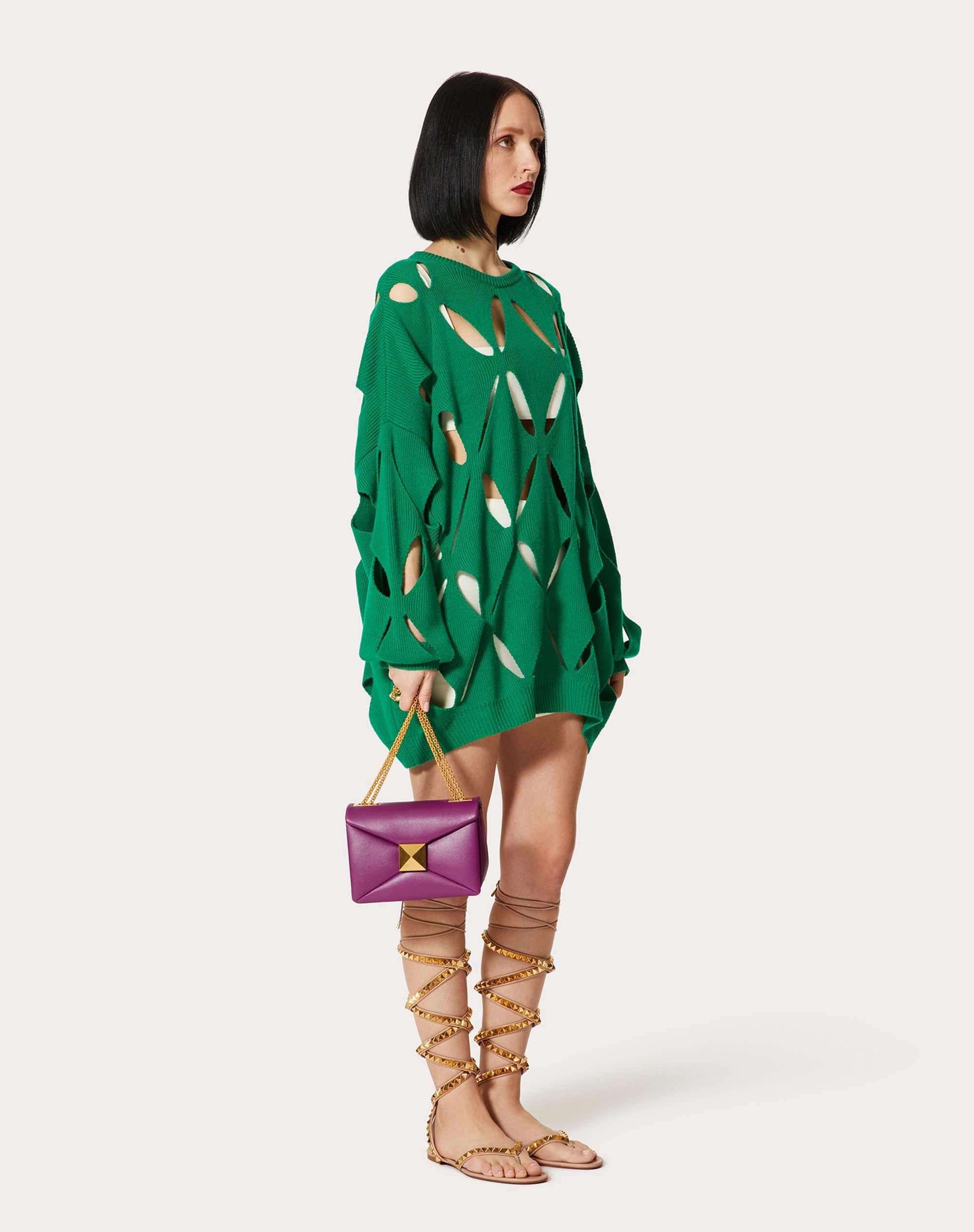 EMBROIDERED WOOL SWEATER - 2
