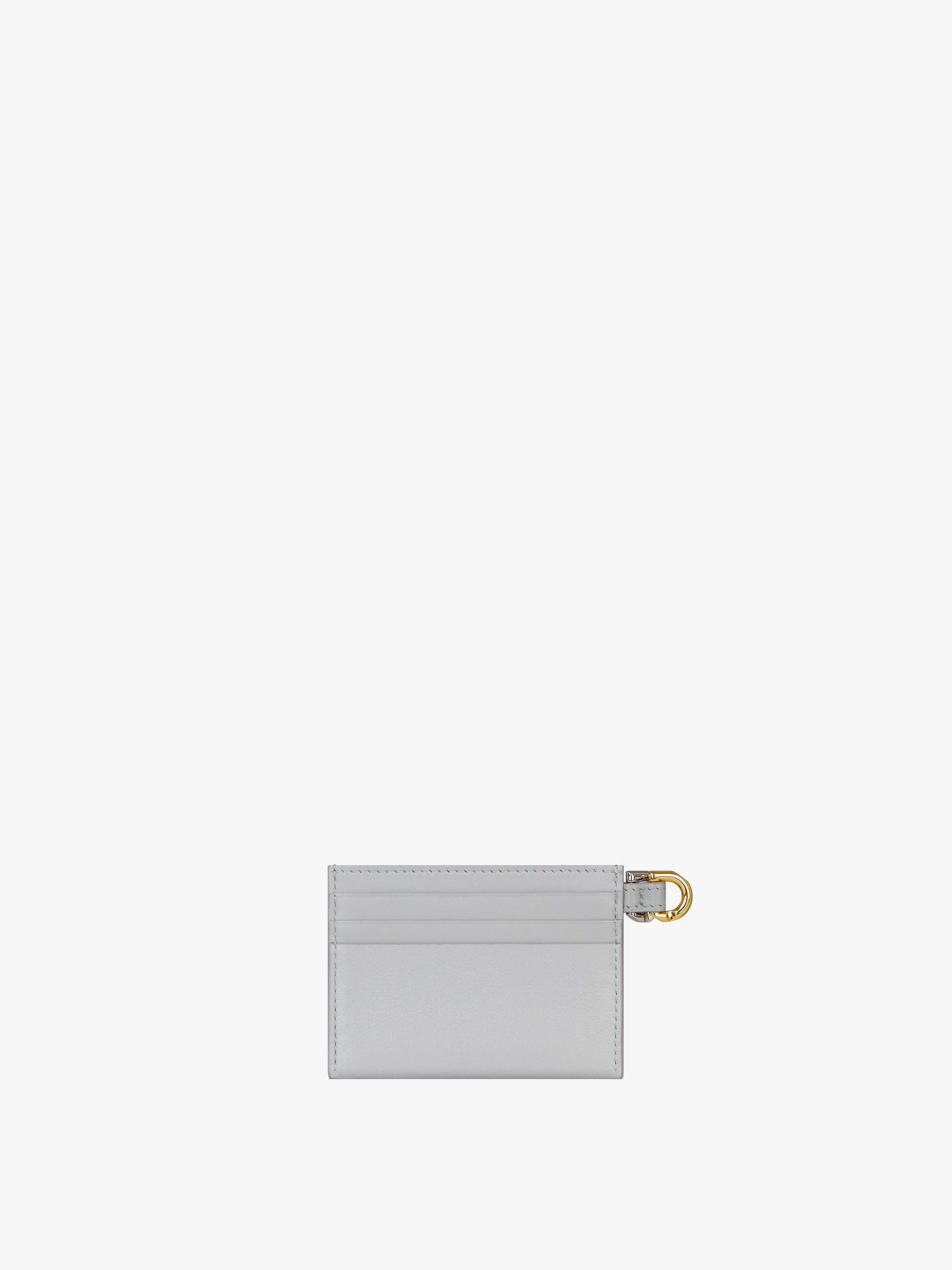 VOYOU CARD HOLDER IN LEATHER - 2