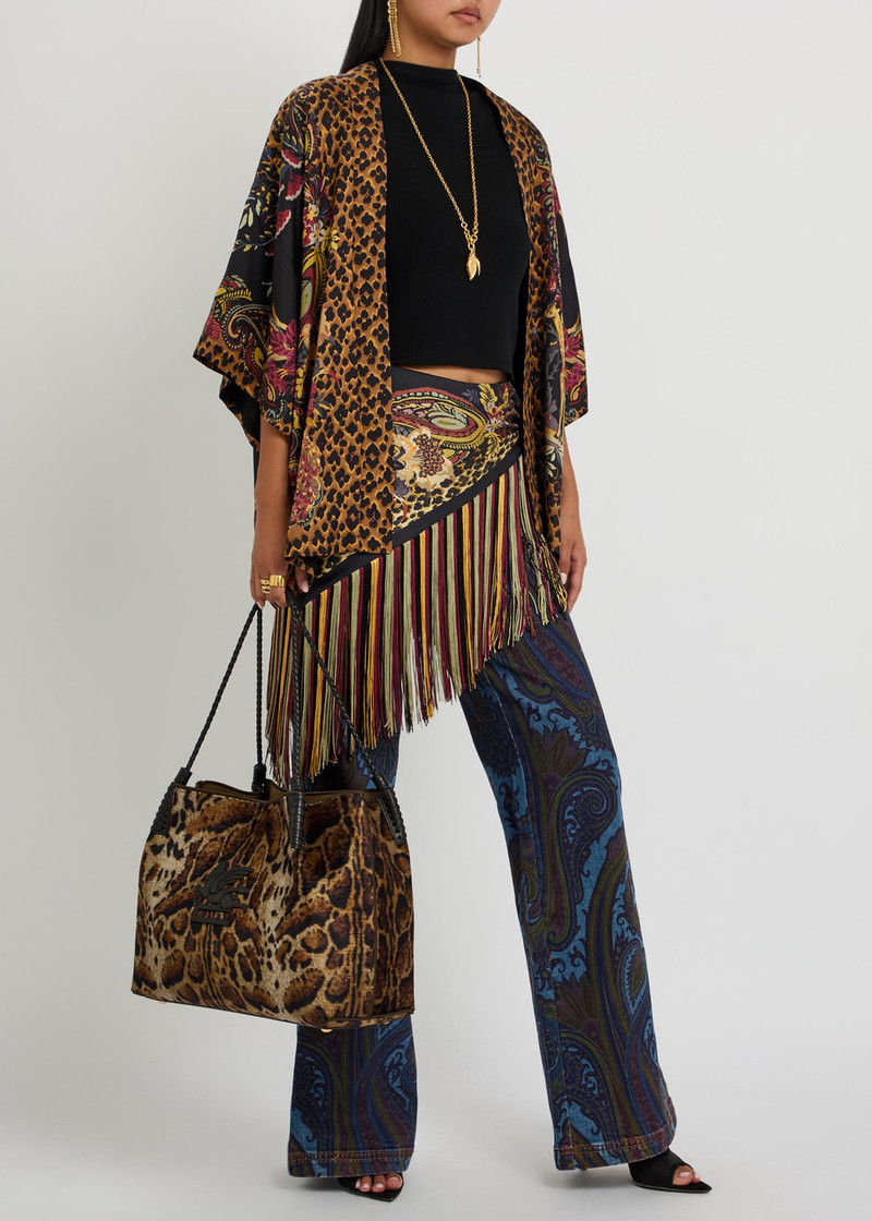 Etro Printed Silk Jacket 4