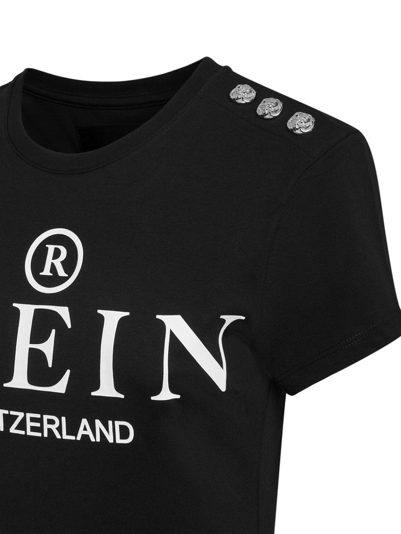 PHILIPP PLEIN logo-print cotton t-shirt outlook