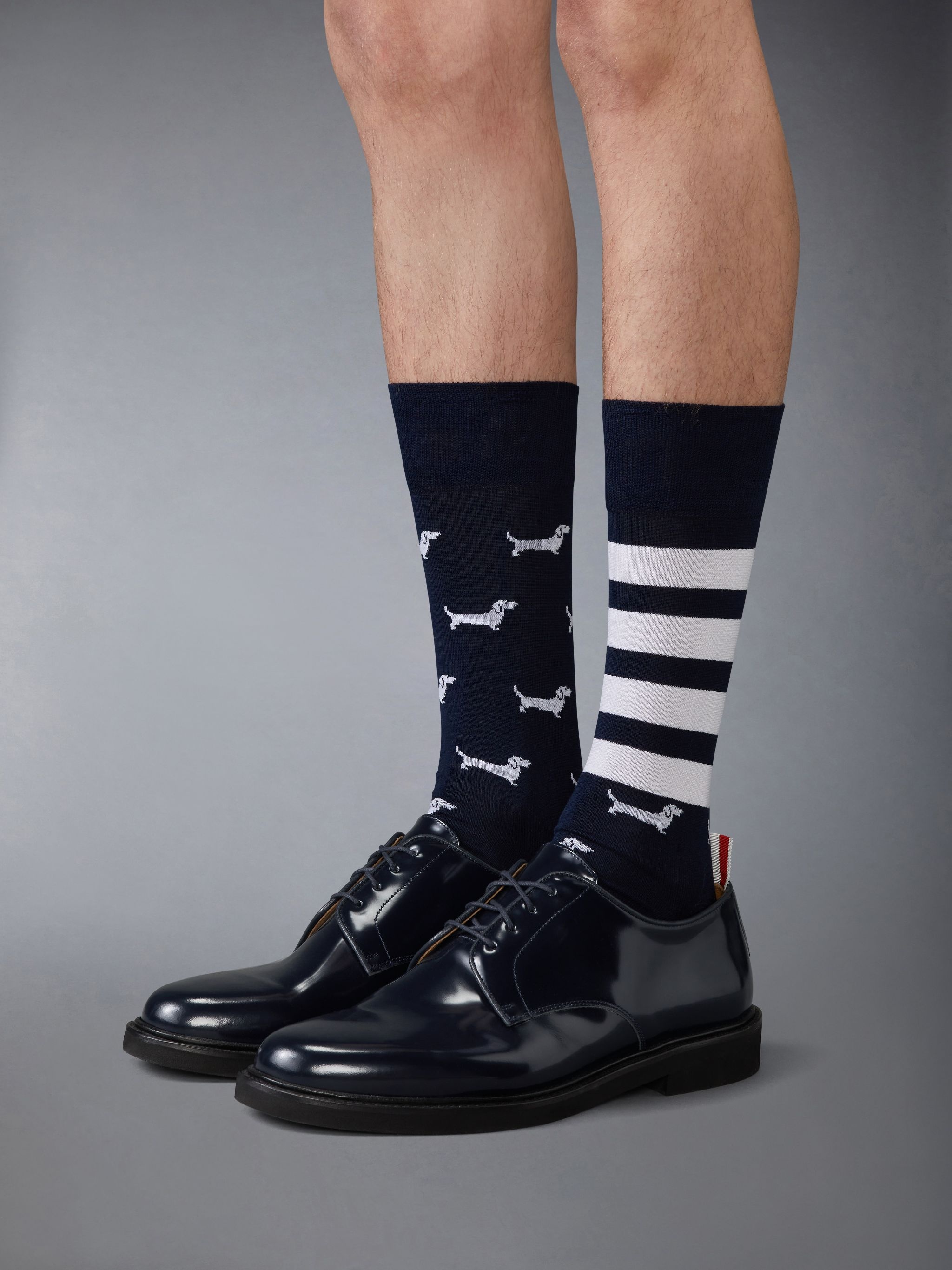 Smooth Calf Leather School Uniform Brogue - 4