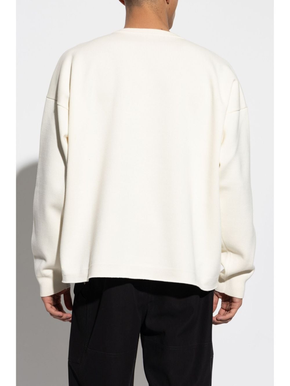 Anagram-intarsia jumper - 4