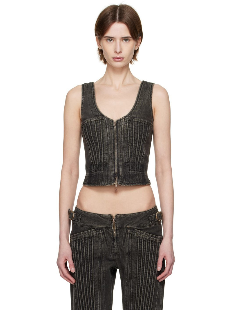 Black Corded Corset 1