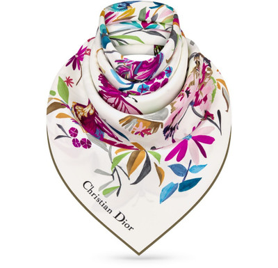 Dior Toile de Jouy Fantastica scarf outlook