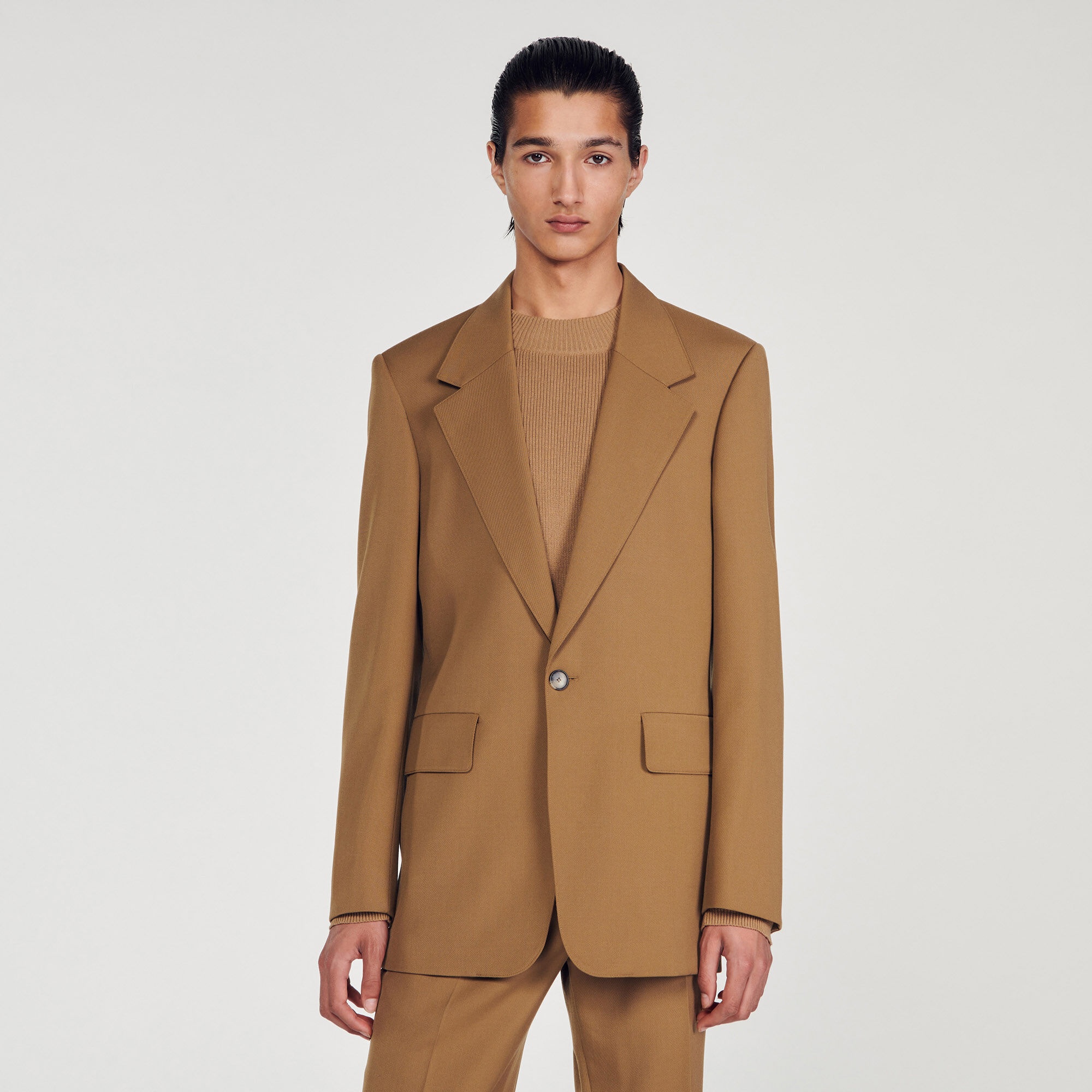 WOOL SUIT JACKET - 5