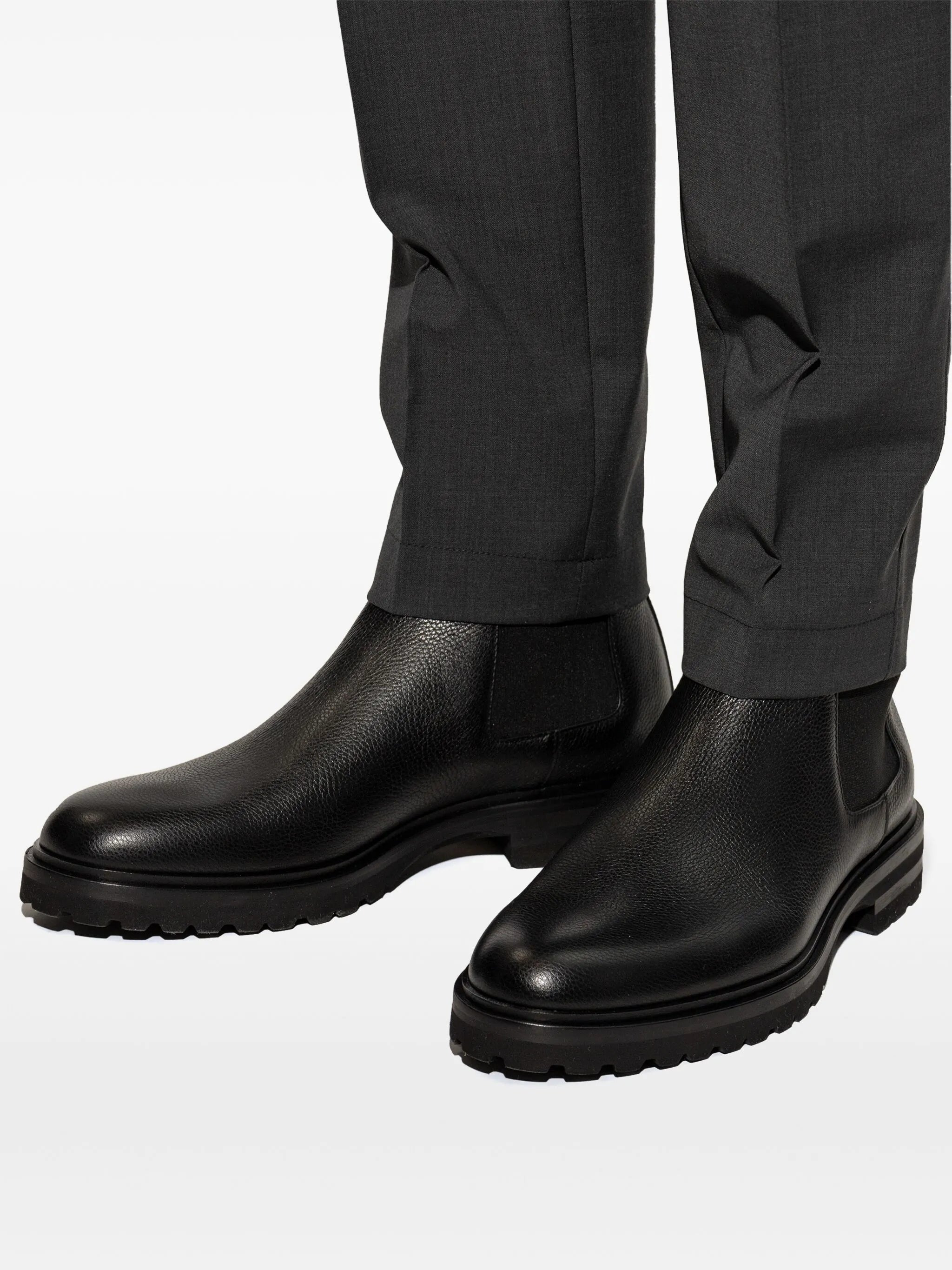 leather Chelsea boots - 6
