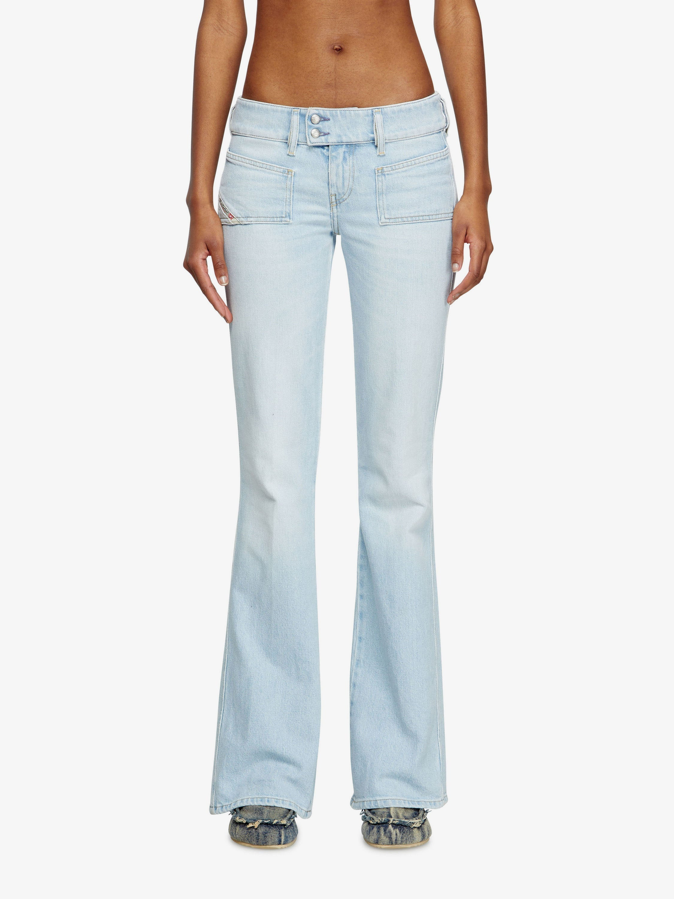 Diesel Women D-Hush Bootcut Fit Jeans - 3