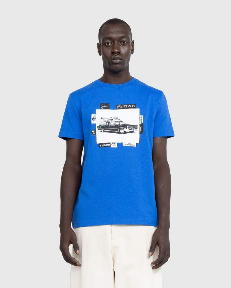 A.P.C. A.P.C. x J.W. Anderson – T-Shirt Jo Blue outlook