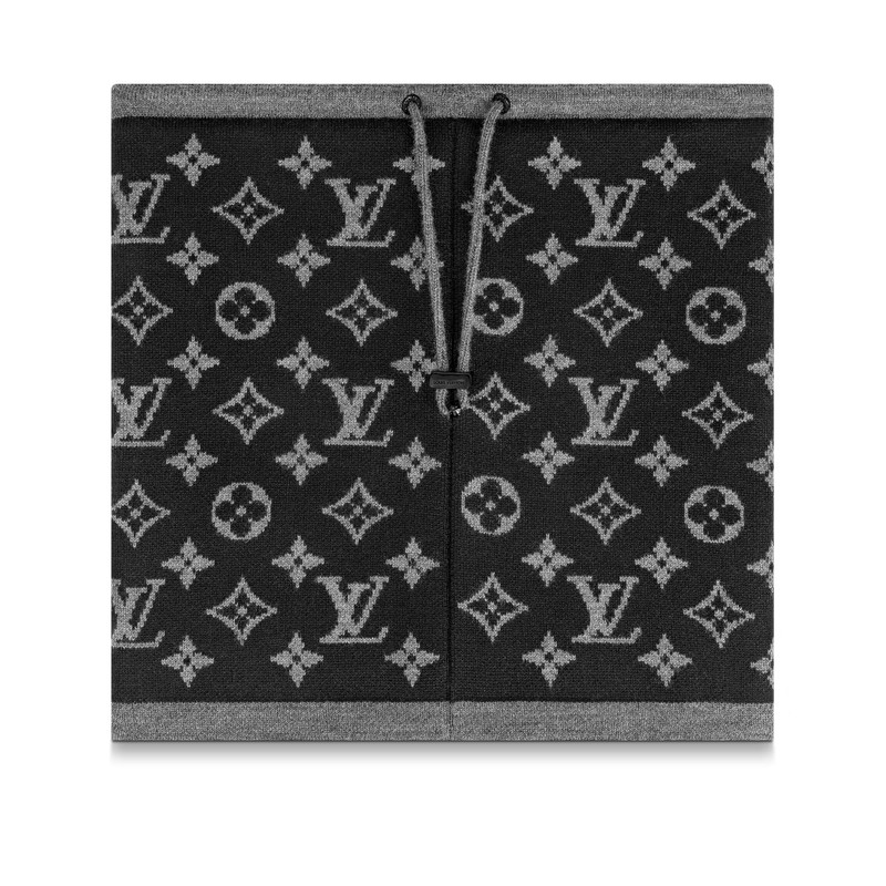 Monogram Line Neck Warmer 3
